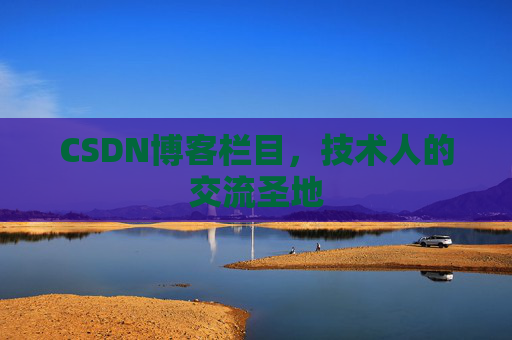 CSDN博客栏目，技术人的交流圣地